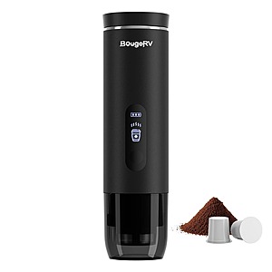 BougeRV Portable Self-Heating Drip Coffee Maker (Compatible w/ K-Cup & Ground Coffee) $70 + Free Shipping