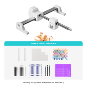 LOKLiK AI-Powered iPaint Painting Machine Kits: Starter Kit $50, Professional Kit $80 + Free Shipping