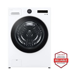 LG 5.0 cu. ft. Mega Capacity Smart Front-Load Washer w/ TurboWash 360&deg; & Built-In Intelligence $1199 + Free Shipping