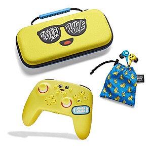 PowerA Fortnite Peely Accessories Pack(Wireless Controller, Case & Earbuds) for Nintendo Switch (Includes In‑Game Items) $29.97