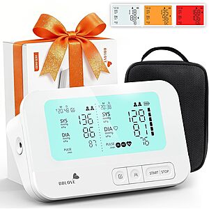 BBLOVE Blood Pressure Monitor, FSA-HSA Eligible, One-Touch Voice Control