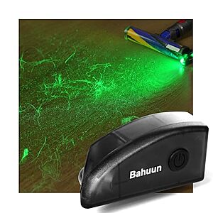 Vacuum Attachments Green Laser Light, Compatible with Dyson V8, V10, V11, V12, V15, Gen5 & All Vacuums, Deep Cleaning Supplies for Dog & Cat Owners, Reveal Hidden Dust on Hard Floor & Pet Hair(Black)
