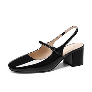 DREAM PAIRS Women's Mary Jane Slingback Chunky Heel Pumps (4 colors) $19.79 + Free Shipping w/ Prime or on $35+