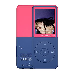CONODO 32GB Bluetooth 5.3 MP3 Player w/ 1.8" Screen, FM Radio & Voice Recorder (3 colors) $17.49 + Free Shipping w/ Prime or on $35+
