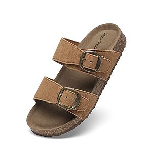 DREAM PAIRS Kids' Adjustable Strap Slides (6 colors) $11.99 + Free Shipping w/ Prime or on $35+