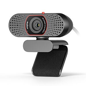 wegear 4K 30FPS USB-A Webcam w/ Sony 1/2.55" Sensor, PDAF Autofocus & Dual Noise-Canceling Mics $25.99 + Free Shipping w/ Prime or on $35+