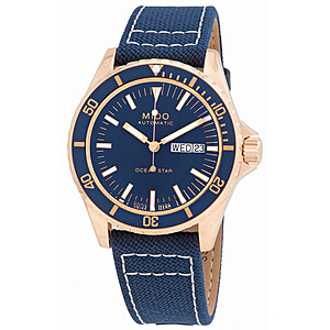 Mido Ocean Star Automatic Blue Dial Men's Watch - Free Shipping - $450