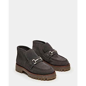 Steve Madden (Leon Grey Suede) Women's Shoes - Free Shipping On Orders Over $99 or $8.95 For Entire Orders Under $100 - $21