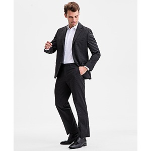 2-Piece Perry Ellis Portfolio Men's Men's Modern-Fit Suit (Various) $99.99 + Free Shipping