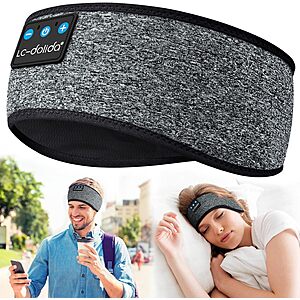 [Prime] LC-dolida Bluetooth 5.4 Sleep Headphones Headband (Greige) $5.99 + Free Shipping