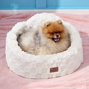 22" x 20" Joydeco Cloud Orthopedic Dog & Cat Bed w/ Removable Checkered Plush Pad (White) $12.99 + Free Shipping w/ Prime or on $35+