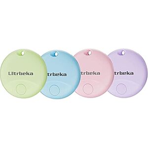 4-Pack Ultrbeka MFi Certified Bluetooth Item Finder w/ Apple Find My (IP67) $11.99 ($2.99 each) + Free Shipping w/ Prime or on $35+
