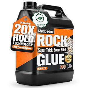 1-Gallon Shabebe Ultra-Stick Mulch Bond Gravel Binder & Rock Adhesive for Landscaping $14.19 w/ S&S + Free Shipping w/ Prime or on $35+