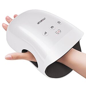 CINCOM Cordless Hand Massager w/ Heat & Compression (Various) $23.98 + Free Shipping w/ Prime or on $35+