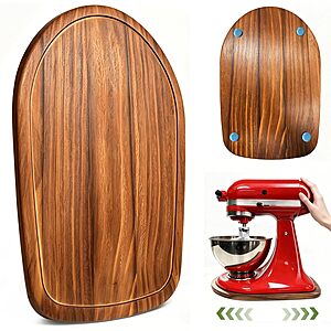 AVYREXO Mixer Slider Mat for 4.5-5 Qt KitchenAid Tilt-Head Stand Mixers (Pine Brown) $9.59 + Free Shipping w/ Prime or on $35+