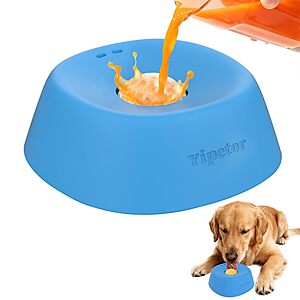 Yipetor Dog Lick Bowl Slow Feeder w/ Rolling Ball $8.49 + Free Shipping w/ Prime or on $35+