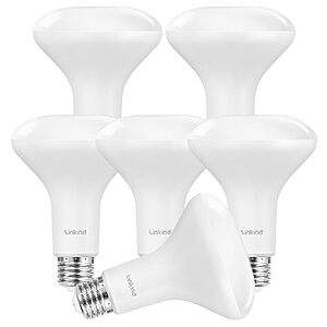 6-Pack Linkind BR30 LED Indoor Flood Light Bulbs (10W/65W, Various) $11.99 ($1.99 each) + Free Shipping w/ Prime or on $35+