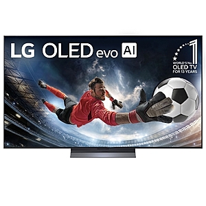 LG 65" Class C5 Series OLED evo AI Smart TV - Sam's Club $1099.99