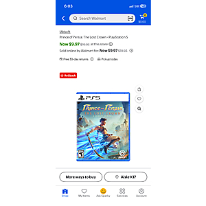 Prince of Persia: The Lost Crown - PlayStation 5 $10