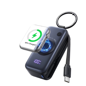 INIU 5000mAh 3-in-1 Portable Power Bank w/ Built-in Cable (Black) $11.24 + Free Shipping w/ $35+ or Walmart+