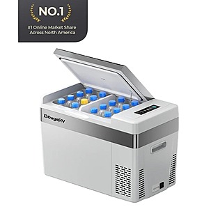 30-QT BougeRV 12V Portable Car Fridge $180 + Free Shipping