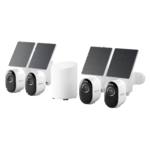 Reolink Home Hub Mini with 4-Pack Argus 3 Pro 5MP Wi-Fi Cameras w/ Spotlights + Solar Panel $259 + FS