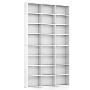 Costway 70" Tall Bookshelf 24 Cube Storage Organizer with Adjustable Shelves $112 + Free Shipping