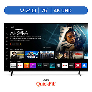 VIZIO 75" Class 4K UHD LED HDR Smart TV (V4K75M-08) $368
