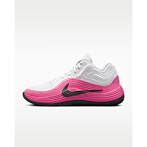 Nike Men's or Women's Precision 8 MID Basketball Shoes (White / Pinksicle / Black / Black​) $40.97