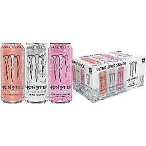 Extra 40% off w/ Subscribe & Save: Monster Energy Drinks at Amazon (Various)