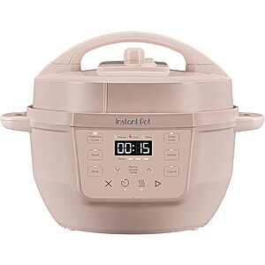Instant Pot 4QT RIO Mini 7-in-1 Multi-Cooker, Pressure Cooker, Slow cook, Sauté, Steam, Rice Maker, Yogurt, & Warmer, Rosewater, 4 Quarts