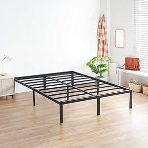 Olee Sleep 14" Steel Slat King Size Bed Frame $44.70 @Amazon