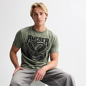 Kohl's Men's Graphic T-Shirt Deals from $3.99