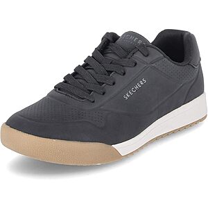Skechers Men's Zinger 2.0 The Arwen Retro Court Shoes (Limited Sizes, Black) $39.99