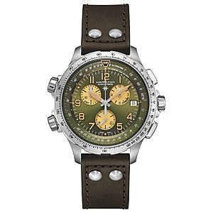Hamilton Men's Khaki Aviation X-Wind 46mm Quartz Watch $549