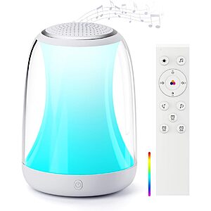 Hotmoon Sound Machine for Sleep Night Light, Lullight White Noise Sound Machine Baby Remote/Touch Control,27 Soothing Sounds Timer Sleep Machine Trainer for Adults Kids Nursery Lullaby Bedroom