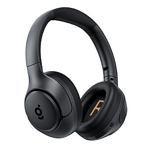 wegear Hybrid Active Noise Cancelling Headphones, Wireless ANC Bluetooth 5.4 Over Ear Headphones, Clear Calls, Deep Bass, 60H Playtime, Comfort Fit, Foldable Headset for Gym Travel Office Home Black