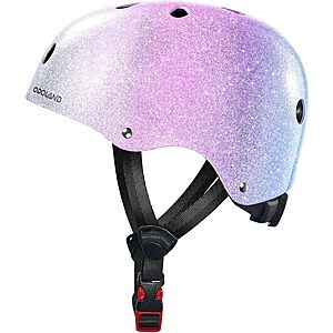 Odoland Kid's Bike Helmet Adjustable Fits 48-54cm for Boy & Girl Age 3-8