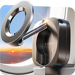 LISEN MagSafe Hands Free Travel Phone Holder for iPhone $9.99 + Free Shipping w/ Prime or on $35+
