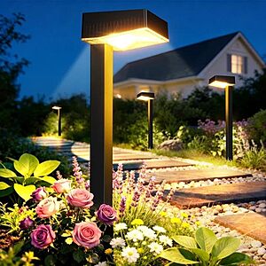 [Prime] 8-Pack ELECLINK Solar Pathway Lights w/ 60LM LED & 2 Light Modes) $25.49 + Free Shipping