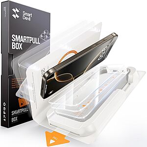 3-Pack SMARTDEVIL 9H Tempered Glass Screen Protector for iPhone 16 Pro Max $3.95 + Free Shipping w/ Prime or on $35+