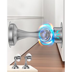 2-Pack Winonly Magnetic Door Stop Holder (Silver) $5.80 + Free Shipping w/ Prime or on $35+
