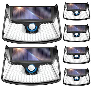 6-Pack BUCASA 850LM 152-LED Solar 270&deg; Wide-Angle Motion Sensor Outdoor Light$17.50 + Free Shipping w/ Prime or on $35+