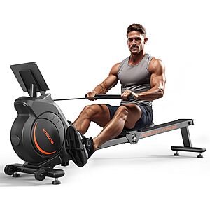 YOSUDA Magnetic Rowing Machine w/ 16-Level Resistance & App Connectivity $129.19 + Free Shipping