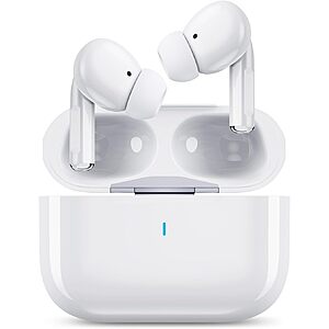Tiloqua A7 Pro Wireless Earbuds w/ ENC Noise Cancellation & 40H Battery (White or Black) $7.19 + Free Shipping w/ Prime or on $35+