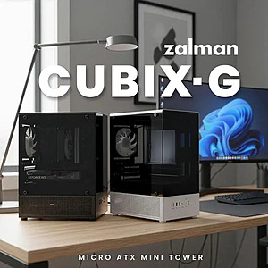 Zalman CUBIX-G Micro-ATX PC Case MATX Case $30 + Free Shipping
