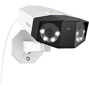 Reolink Duo 3 PoE, First 16MP UHD Dual-Lens PoE Security Camera with 180&deg; Panoramic View $119.99 + Free Shipping