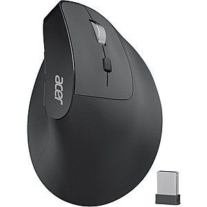 Prime Members: Acer Ergonomic Wireless Adjustable DPI Vertical Mouse w/ 6 Buttons $15.83 + Free Shipping