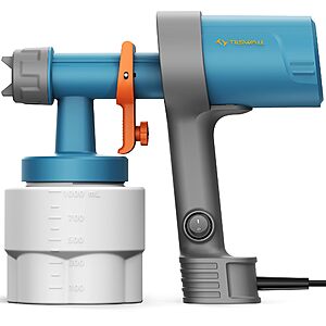 Tilswall Shark 600 HVLP Electric Paint Sprayer with 3 Nozzles/3 Patterns and 1000ml Tank $24.99 + Free Shipping w/Prime or $35+