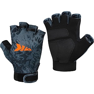 KastKing Sol Armis Half-Finger Non Slip Quick Dry Fishing Gloves with UV Sun Protection and FrostWeave Yarn Cooling Fabric $9.74 + Free Shipping w/Prime or $35+